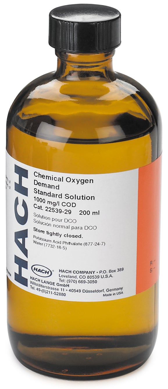 Стандартен разтвор за COD, 1000 mg/L O₂, 200 mL