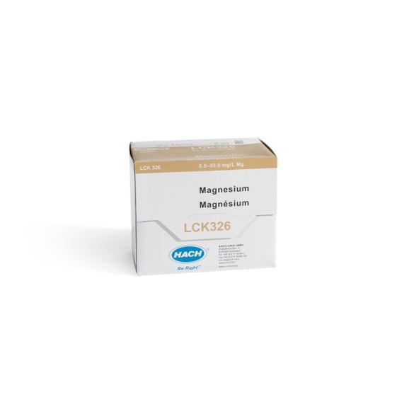 Кюветен тест за определяне на магнезий 0,5-50 mg/L Mg, 25 теста