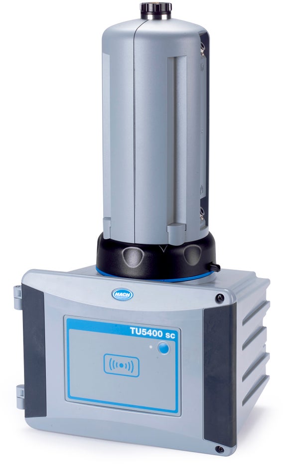 Лазерен турбидиметър с нисък обхват TU5300sc с автоматично почистване и RFID, версия ISO