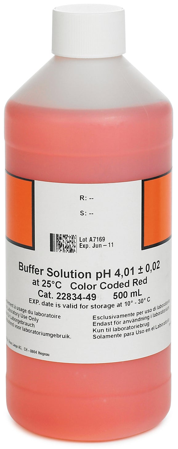 Буферен разтвор, рН, pH 4,01, 500 mL