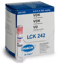 Кюветен тест за вицинални дикетони 0,015-0,5 mg/kg диацетил, 25 теста