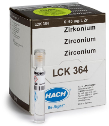 Кюветен тест за цирконий, 6-60 mg/L Zr, 25 теста
