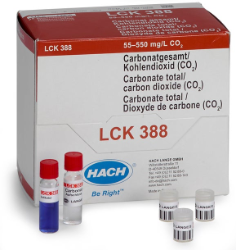 Кюветен тест за карбонат/въглероден диоксид 55 - 550 mg/L CO₂, 25 теста