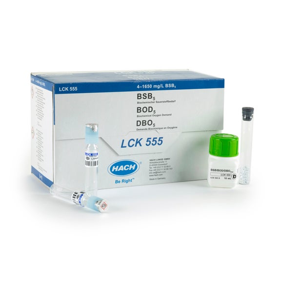 BOD5 кюветен тест 4 -1 650 mg/L O₂, 39 теста
