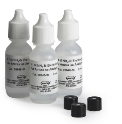 Комплект принадлежности за електроди за Amtax sc (3x електролит и 3x мембранни капачки), за диапазони 2, 3, 4 (0,05 - 1000 mg/L NH₄-N)