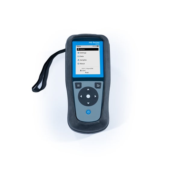 Преносим универсален уред HQ4100 за измерване на pH, проводимост, TDS, солево съдържание, разтворен кислород (DO), ORP и ISE, 1 канал, без електроди