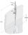 FILTRAX Монтажна арматура, тип pole, 10 см скоба, SS тръба с отвор 2 м
