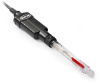Intellical PHC705 – лабораторен RedRod стъклен електрод с възможност за пълнене за pH с диапазон на висока алкалност, кабел с дължина 1 m