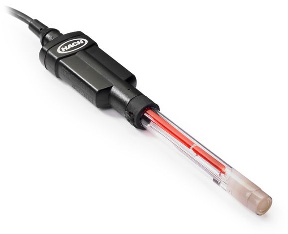 Intellical PHC729 – лабораторен RedRod стъклен електрод с възможност за пълнене за pH за повърхностни измервания, кабел с дължина 1 m